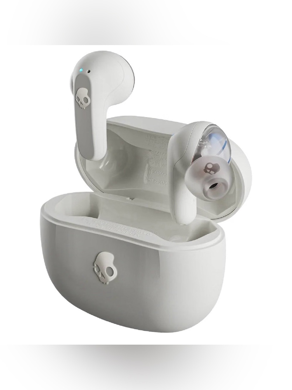 NEW Skullcandy Rail Wireless In-Ear Bluetooth Earbuds - Bone